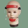 Dental Orthodontic Reverse-Pull Headgear Adjustable Red Color view 2