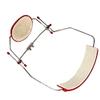 Dental Orthodontic Reverse-Pull Headgear Adjustable Red Color view 4