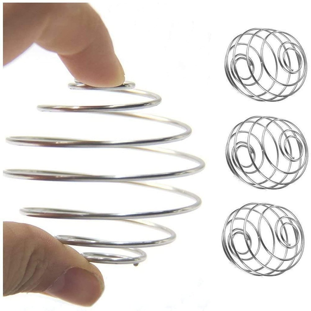 Bodundirect 3 Count Stainless Steel Shaker Ball Whisk for Protein Shaker Bottle