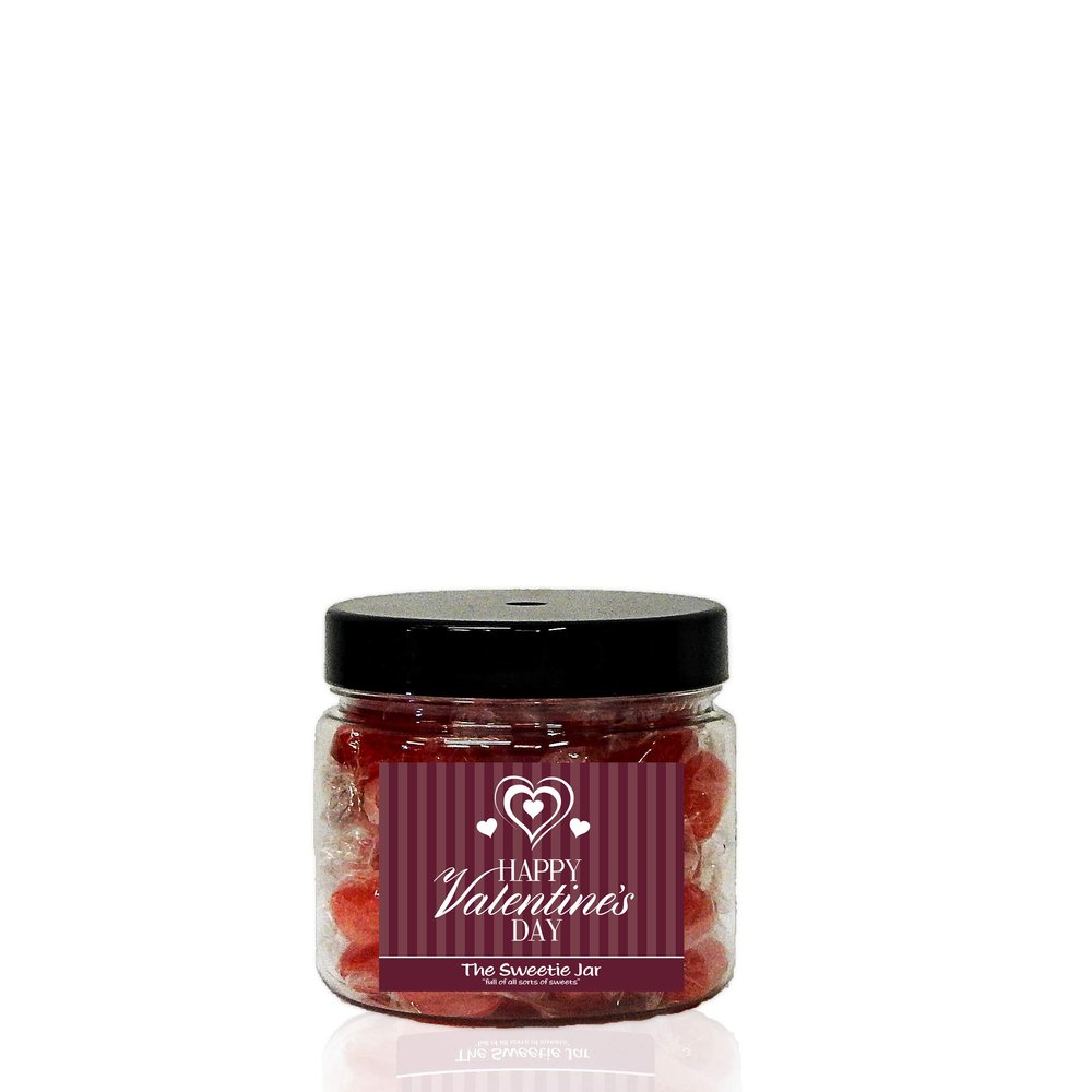 Aniseed Twist 550g Sweet Jar A Personalised Gift Jar Filled with Your Favourite Retro Sweets! (Happy Valentines Day)