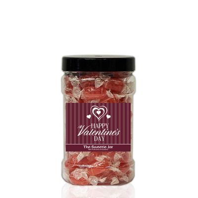 Aniseed Twist 900g Sweet Jar A Personalised Gift Jar Filled with Your Favourite Retro Sweets! (Happy Valentines Day)