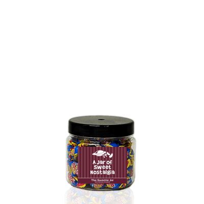 Anglo Bubbly Bubble Gum 450g Sweet Jar  A Personalised Gift Jar Filled with Your Favourite Retro Sweets! (A Jar of Sweet Nostalgia)