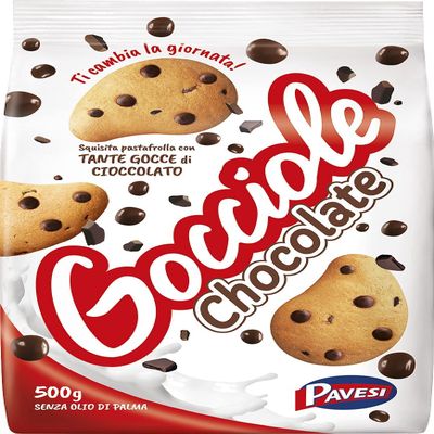 12x Pavesi Gocciole Italian Biscuits Cookies 500g