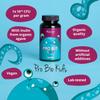 Vegavero Organic Probiotics for Kids | NO Additives | Organic Prebiotic Inulin and 5 Bacterial Strains with 10 Billion CFU | for Children 3+ Years | 75g Powder | Spoon Included view 3
