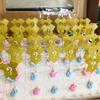 kapoklife 24-pack Glitter Gender Reveal Cupcake Toppers Gender Reveal Baby Shower Party Cake Food Decoration Supplies view 2
