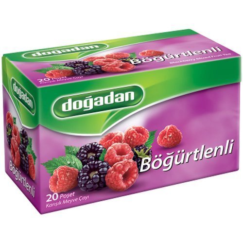 Dogadan Premium Blackberry Mixed Fruit Tea Bags (1 Box / 20 teabags)