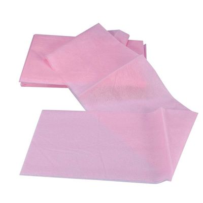 10 Pcs 180 * 80cm Non-Woven Disposable Waterproof Bed Sheet Massage Beauty Cover (Pink)