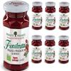 6x Rigoni di Asiago Fiordifrutta Italian Earth Berry & Wild Strawberry Jam BIO 250g view 1