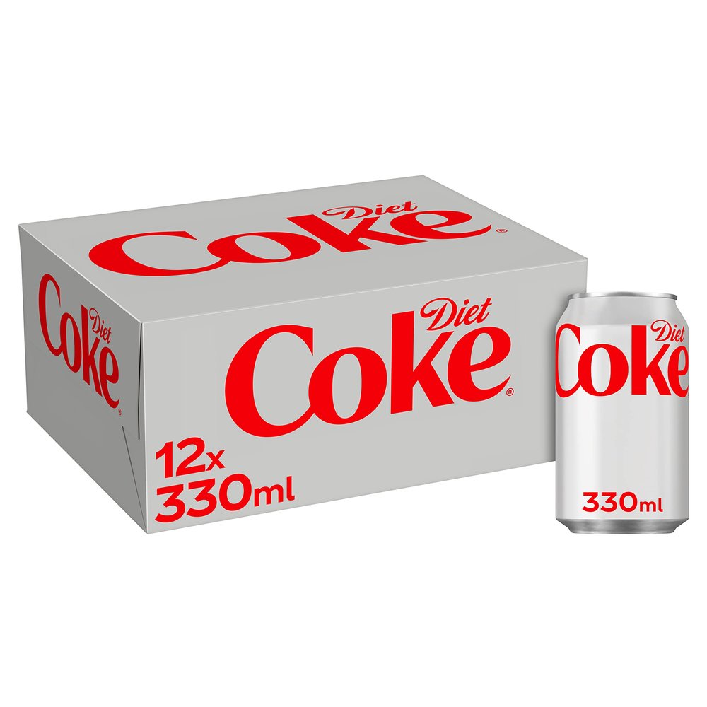 Diet Coke 12 x 330 ml Cans