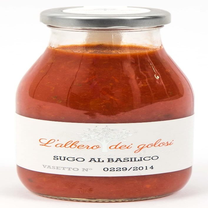 Tomato Sauce with Basil 250 ml. - L'albero dei golosi