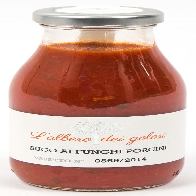 Tomato Sauce with Mushrooms 250 ml. - L'albero dei golosi