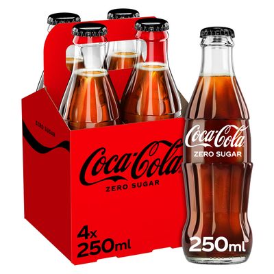 Coca-Cola Zero Sugar 4 x 250 ml