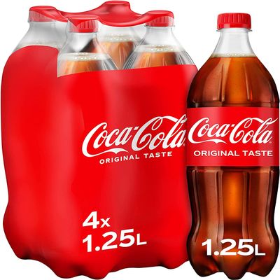 Coca-Cola Original Taste 4 x 1.25 Litre