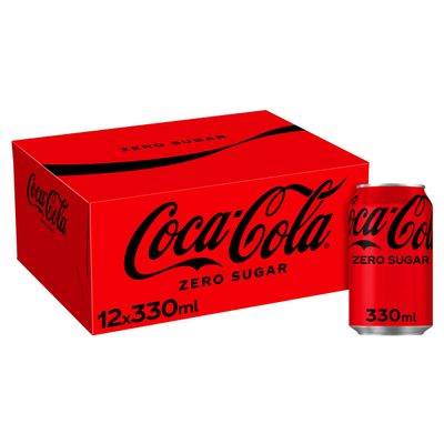 Coca-Cola Zero Sugar 12 x 330 ml