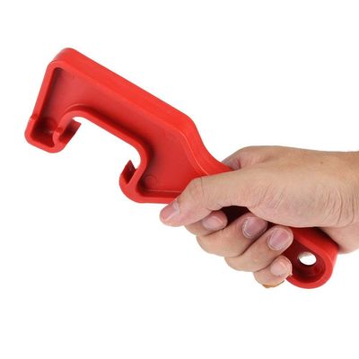 Plastic Paint Bucket Can Lid Pail Opener Opening Tool for Home Office Garage(Red)