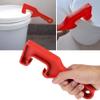 Plastic Paint Bucket Can Lid Pail Opener Opening Tool for Home Office Garage(Red) view 2