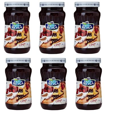 6x Santa Rosa Italian Cherry Jam 350g
