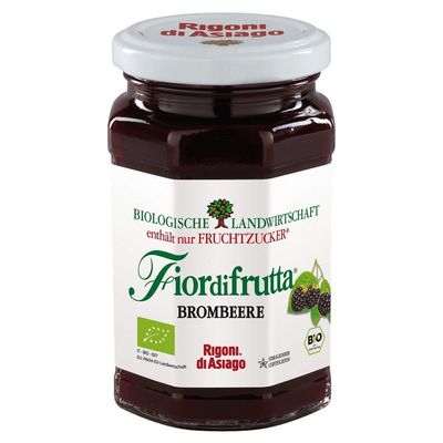 6x Rigoni di Asiago Fiordifrutta Italian Blackberry Jam BIO 250g Health Food!