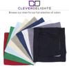 12 Pack - CleverDelights Red Hemstitch Cocktail Napkins - 6" x 6" - 45/55 Cotton Linen Blend view 4