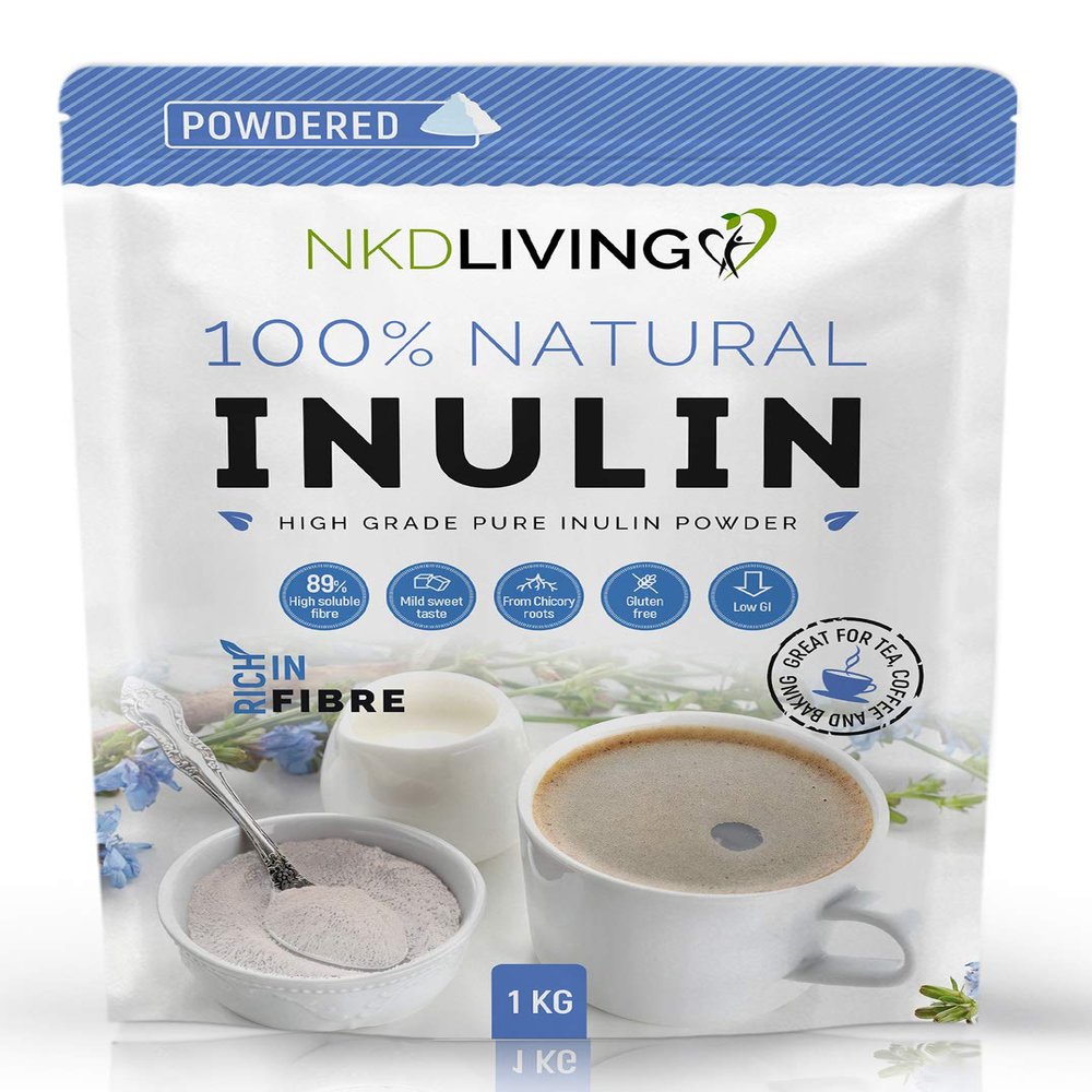 Inulin High Grade Prebiotic Fibre Powder (2 x 1kg)