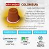 60 PLASTIC FREE Eden Project Colombian Home compostable Nespresso Compatible Capsules (6 x 10) view 3