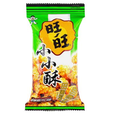 Want Want Mini Rijst Crackers (Sparing Onion & Chicken) 60g