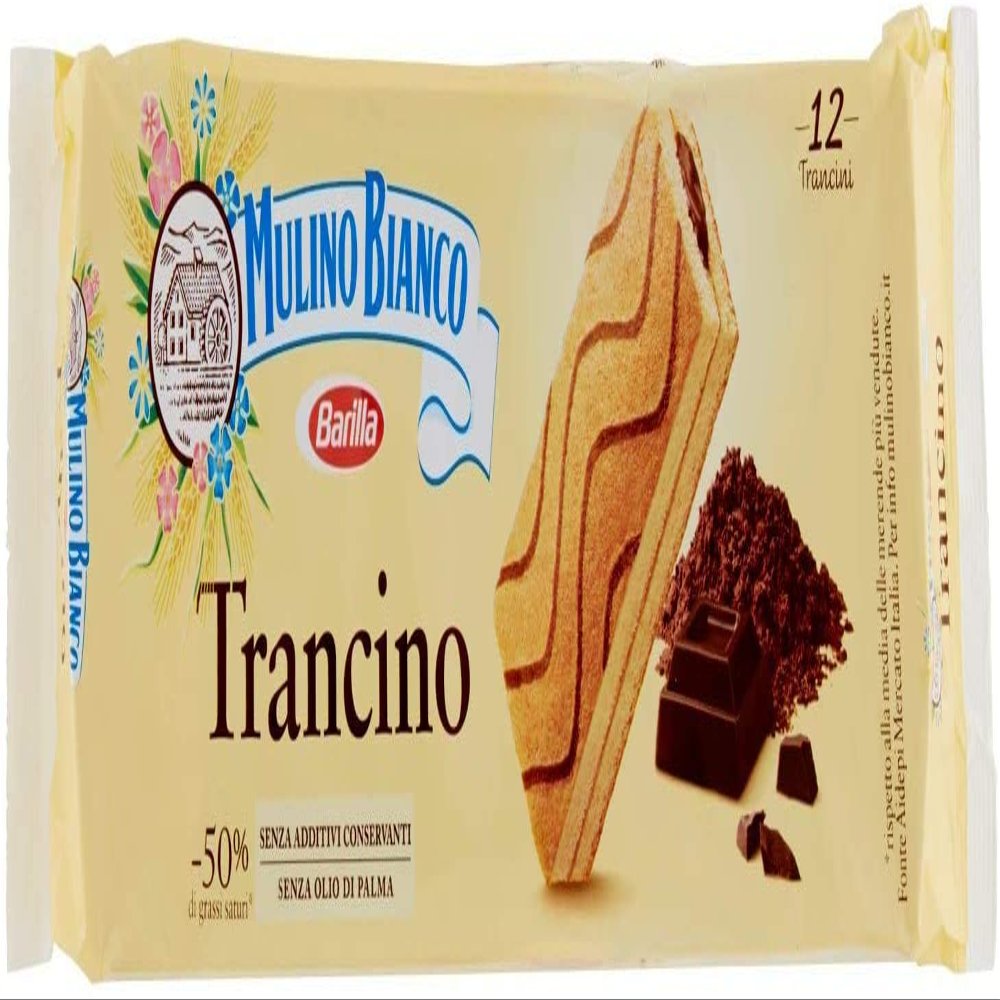 Mulino Bianco Trancino Cacao Biscuits Cookies
