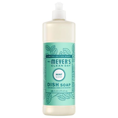 Mrs. Meyer's - Clean Day Liquid Dish Soap Mint - 16 fl. oz.