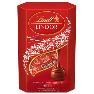 Lindt Lindor Cornet Milk (200g)