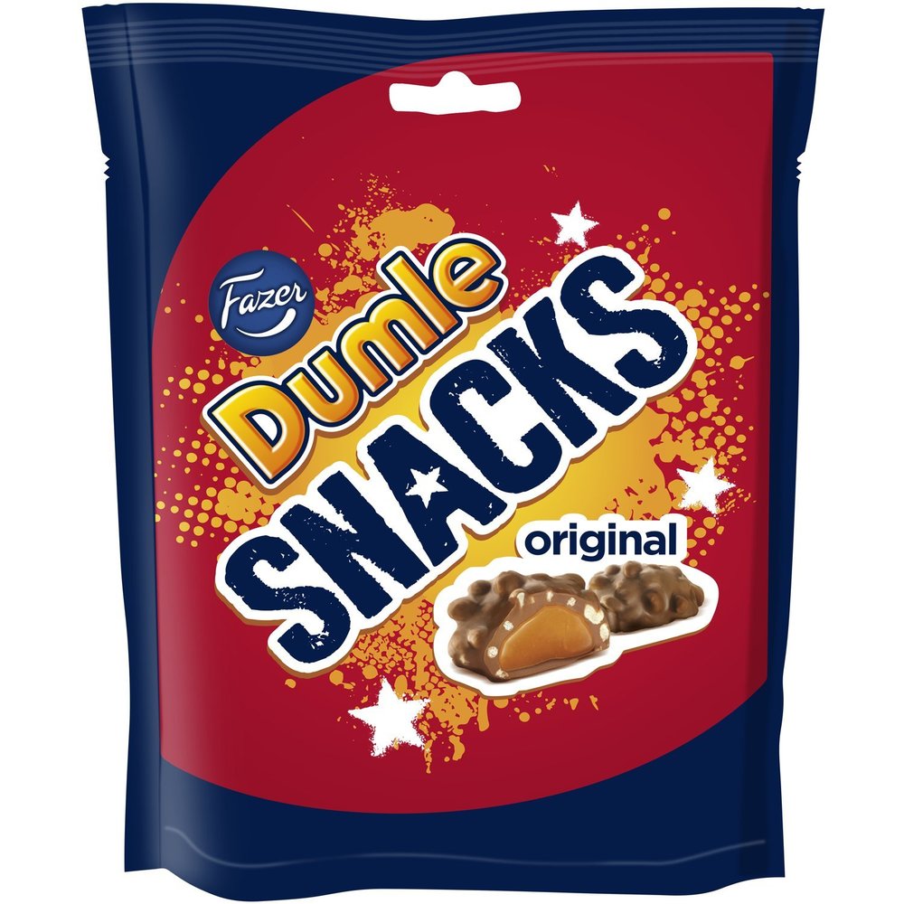 Fazer Dumle Snacks Original (2 x 100g)