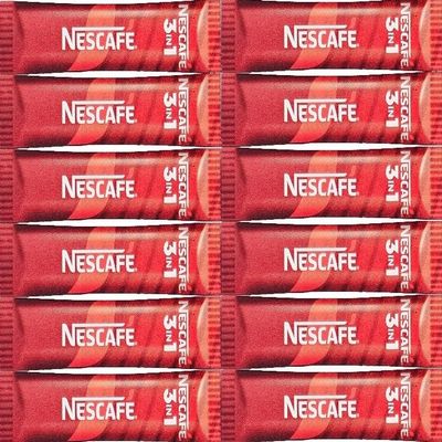 Nescafe 3in1 Original EU Made Long Expiry Date Individual Instant Coffee Sachets (12 sachets)