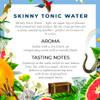 Double Dutch Skinny Tonic Water | Low Calorie Diet Indian Tonic Water| Gluten Free, Vegan Friendly Premium Mixer Perfect For Gin & Cocktails | 24 x 150ml Cans view 3