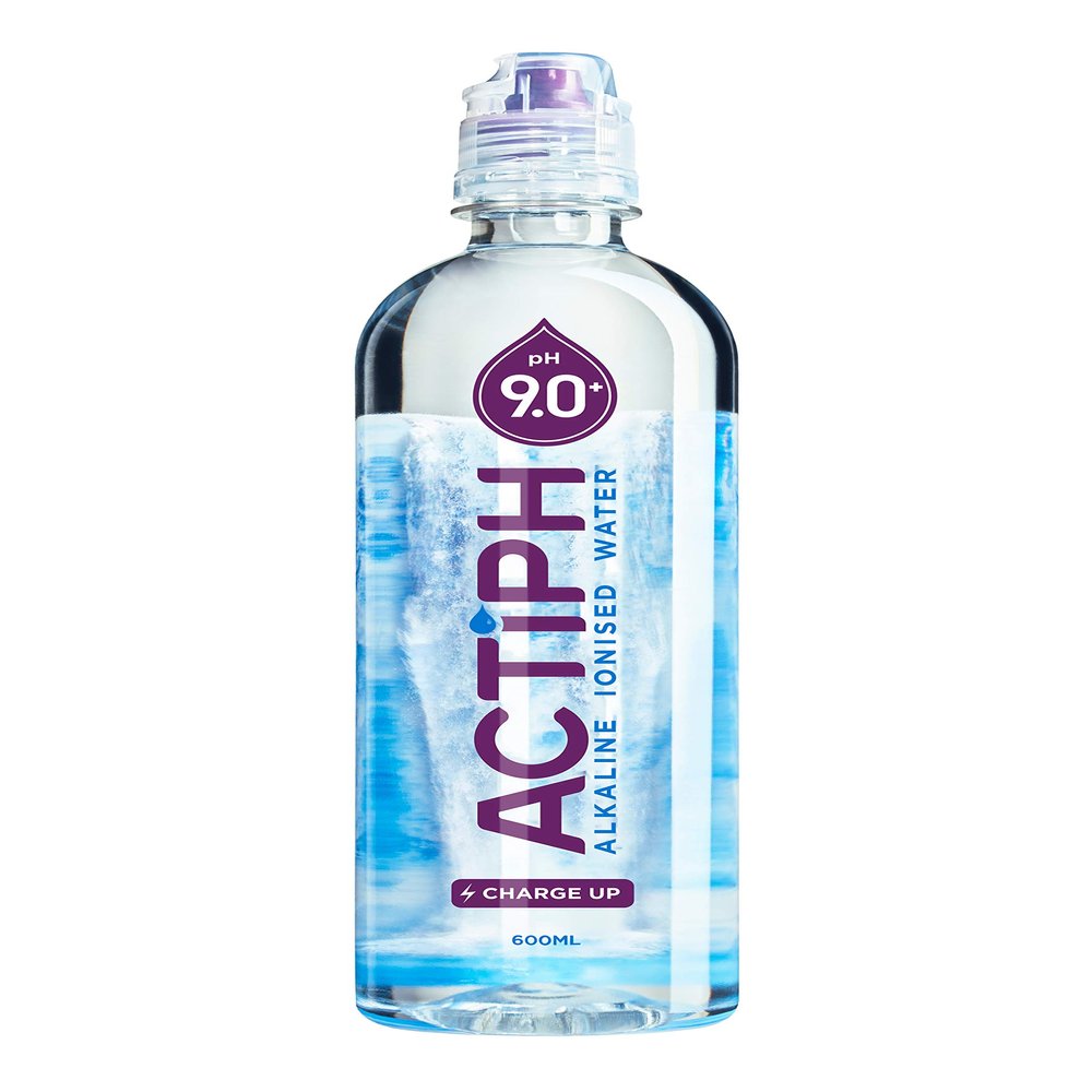 ActiPH Water Alkaline Ionised Water 600ml (Pack of 24)