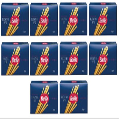 10x Barilla Bucatini Italian Pasta No. 9. 500g
