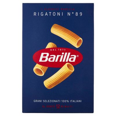 20x Barilla Rigatoni Pasta No. 89. Italian Pasta 500g