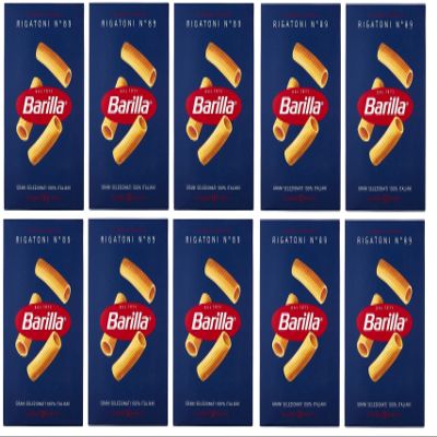 10x Barilla Rigatoni Pasta No 89 Italian Pasta 500g