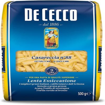 5x De Cecco Casareccia No. 88 Italian Pasta 500g