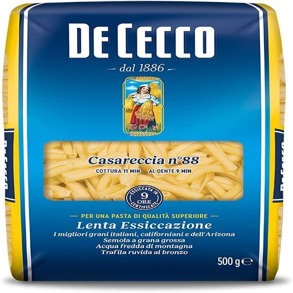 5x De Cecco Casareccia No. 88 Italian Pasta 500g