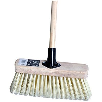 Soft Broom Wood Handle + Cream PVC VR19FB48