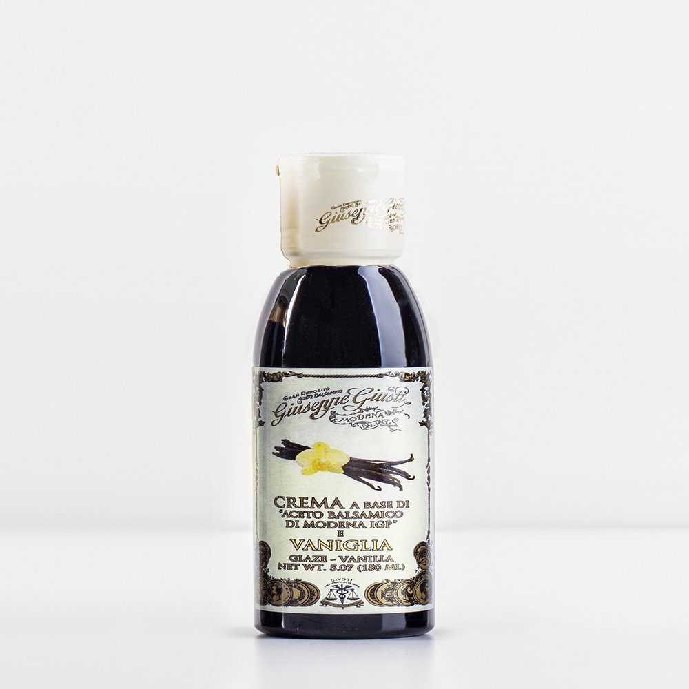 Acetaia Giuseppe Giusti - Glazes with Balsamic Vinegar of Modena IGP - Vanilla - 150 ml - Box with 6 Bottles