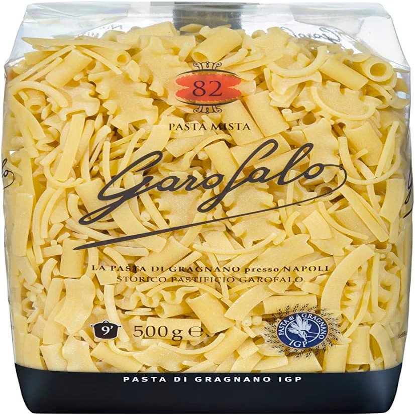 5 x Pasta Garofalo Pasta Mista Mixed Pasta No. 82. 500g Pasta di Gragnano
