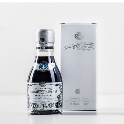 Acetaia Giuseppe Giusti - Balsamic Vinegar of Modena IGP "The Historical Collection" Silver Medal - Champagnottina 100 ml with Box- Box with 6 Bottles