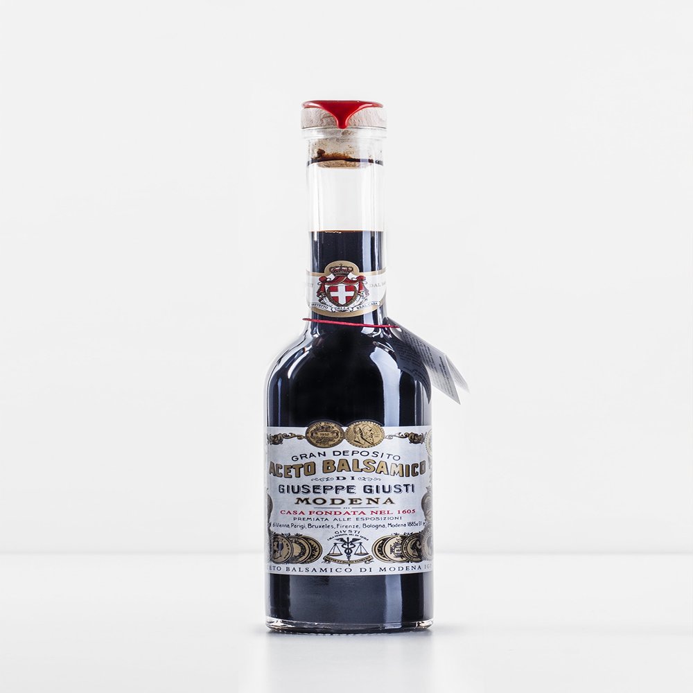 Acetaia Giuseppe Giusti - Balsamic Vinegar of Modena IGP "The Historical Collection" "Il Classico" Gold Medal - Sinfonia 250 ml - Box with 6 Bottles