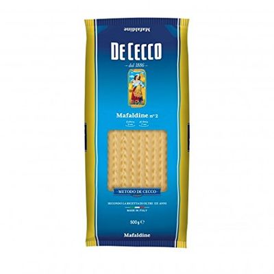 5X De Cecco Pasta Mafaldine No. 2. 500g 100% Italian