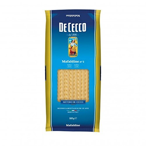 5X De Cecco Pasta Mafaldine No. 2. 500g 100% Italian