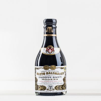 Acetaia Giuseppe Giusti - Balsamic Vinegar of Modena IGP "The Historical Collection" "Il Classico" Gold Medal - Champagnotta 250 ml - Box with 12 Bottles