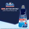 Finish Dishwasher Rinse Aid, Shine & Dry - 400 ml (Pack of 4) | World's #1 Recommended Dishwashing Brand view 3