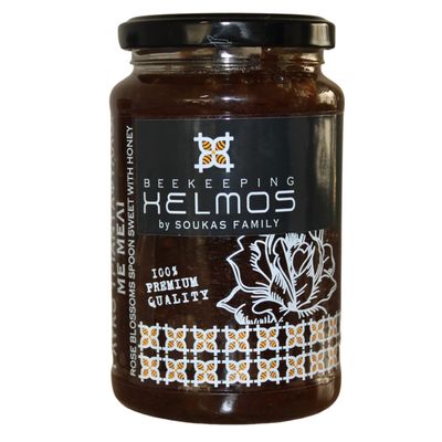 Helmos Greek Honey with Rose Blossoms 380g  Floral Specialty Honey
