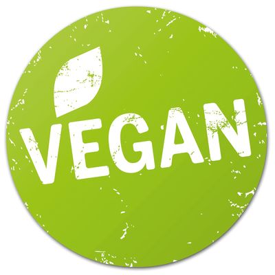 Finest Folia Sticker  20 mm vegan, glutenfree, vegetarian, veggie, bio, lactose-free
