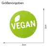 Finest Folia Sticker  20 mm vegan, glutenfree, vegetarian, veggie, bio, lactose-free view 2